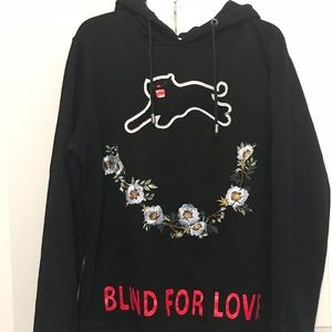 Gucci Black Hoodie with Embroidered Design